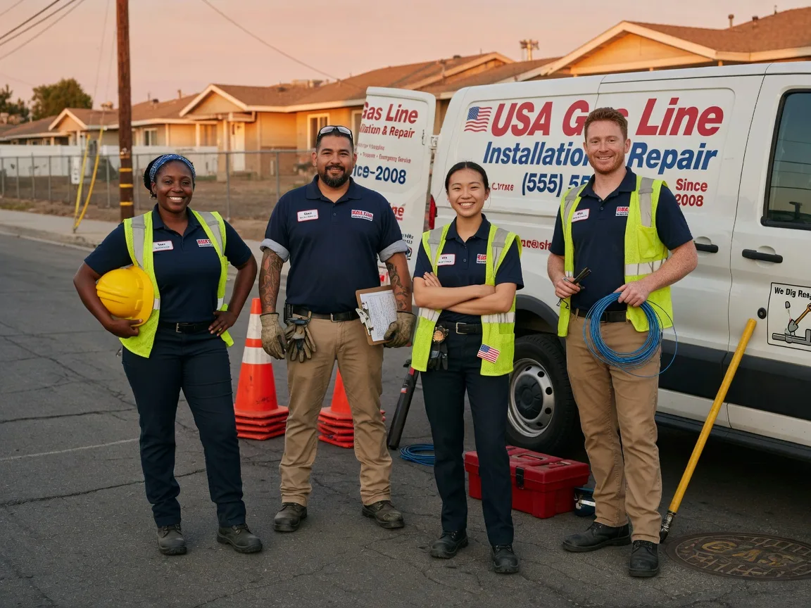 Gas Line Installation company in Santa Clara, NM